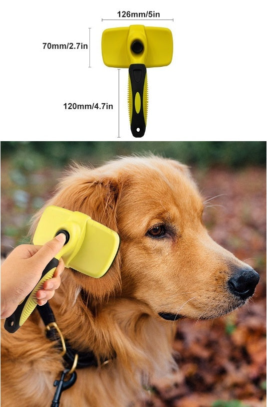 Self-Cleaning Waterproof Pet Brush