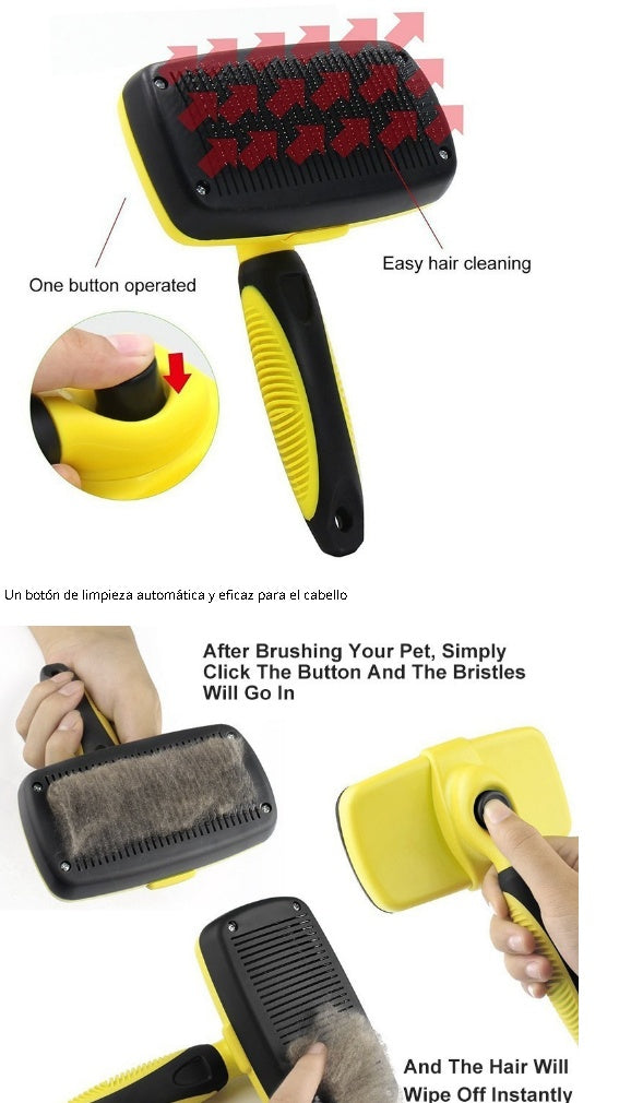 Self-Cleaning Waterproof Pet Brush