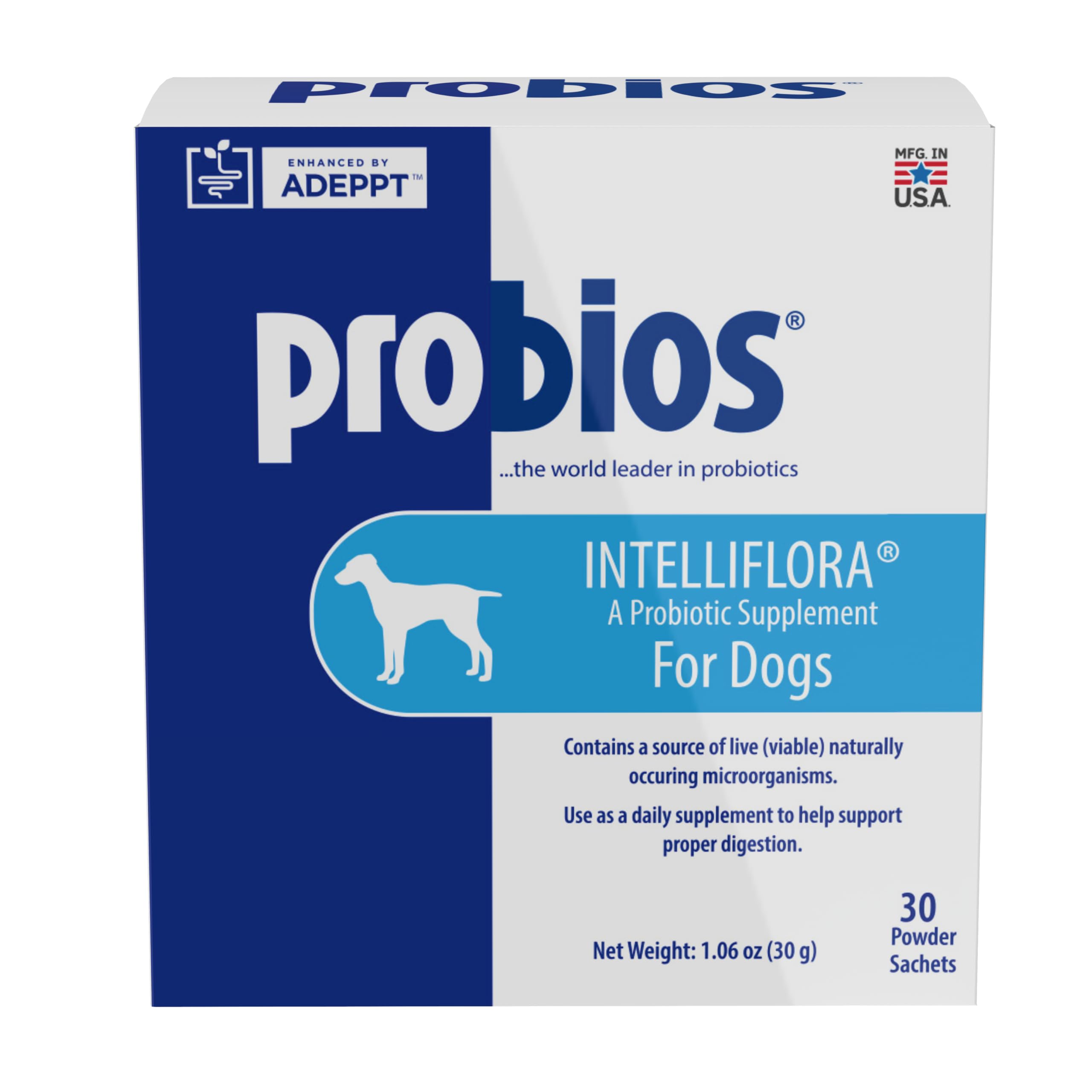 Probios Intelliflora for Dogs - 30 Probiotic Sachets